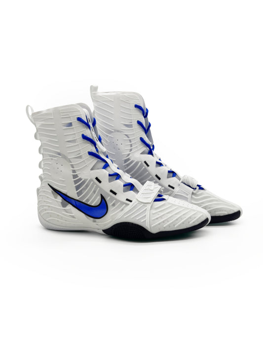 Royal Swoosh custom HyperKO 3 boxing boot by Art of War Studio