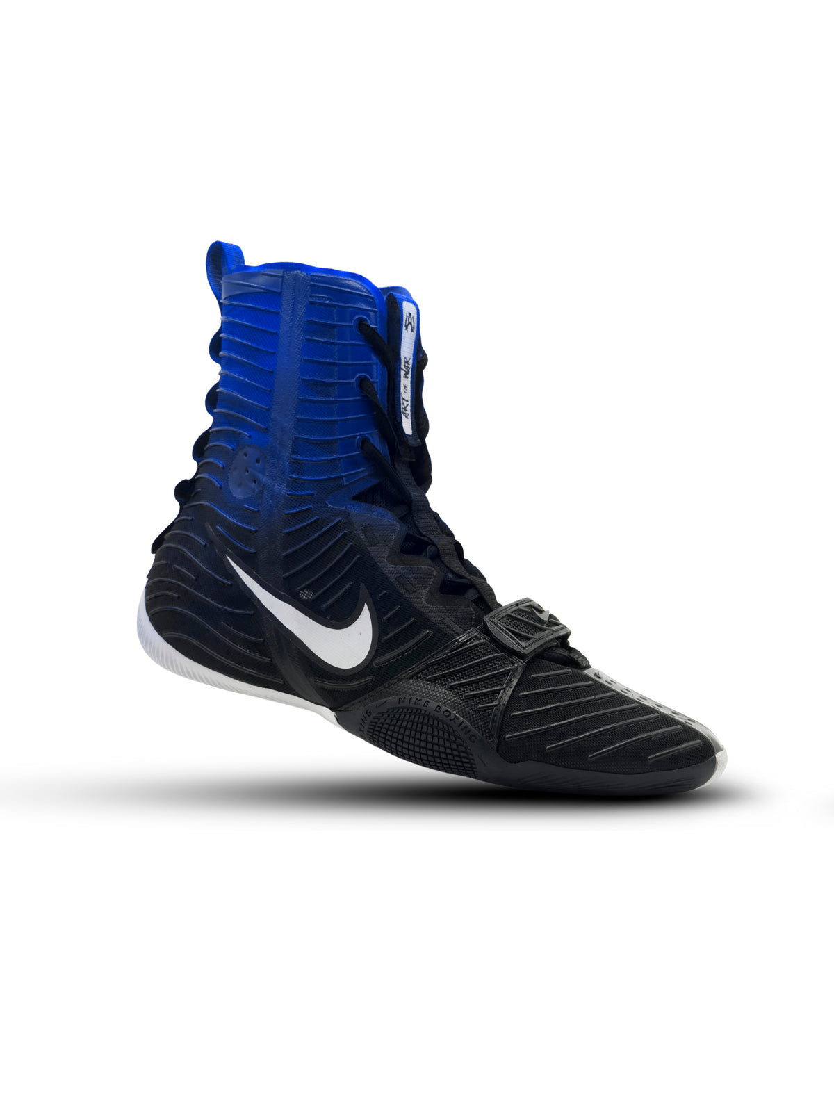 Shadow Royal Crown custom HyperKO 3 boxing boot by Art of War Studio
